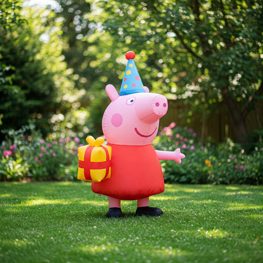 Peppa Pig 4 Foot Yard Inflatable Blow Up Birthday Party Gift