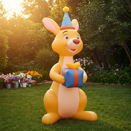 Winnie the Pooh Rabbit 4 Foot Yard Inflatable Blow Up Birthday Party Gift