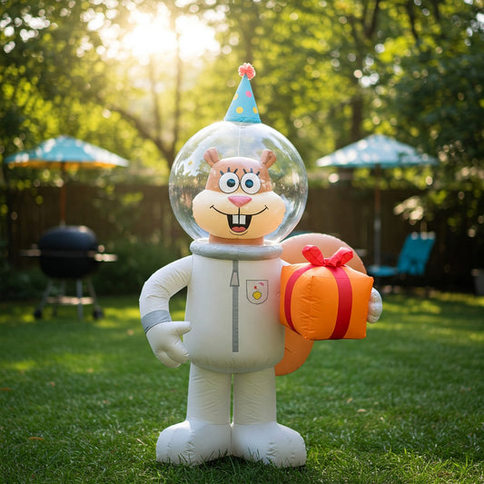 SpongeBob SquarePants Sandy Cheeks 4 Foot Yard Inflatable Blow Up Birthday Party Gift