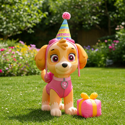 Paw Patrol Skye Pup Dog 4 Foot Yard Inflatable Blow Up Birthday Party Gift