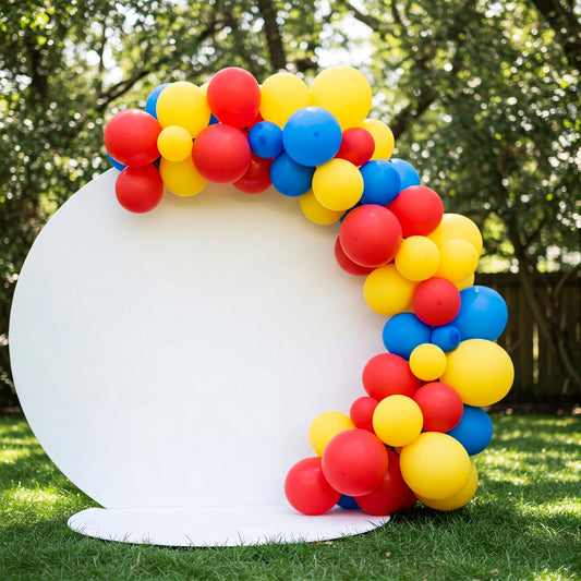 164 pcs Sonic the Hedgehog Pokemon Curious George Inspired Red Blue Yellow Balloon Arch Garland Kit Birthday Party Gift