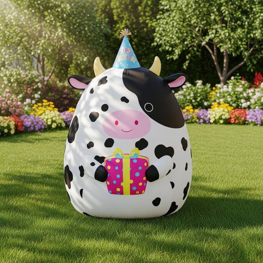 Squishmallows Connor the Cat 4 Foot Yard Inflatable Blow Up Birthday Party Gift