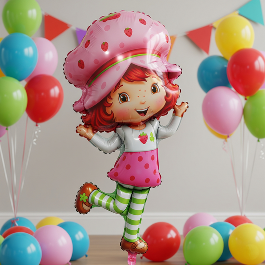 Strawberry Shortcake 4 Foot Foil Balloon Birthday Party Gift