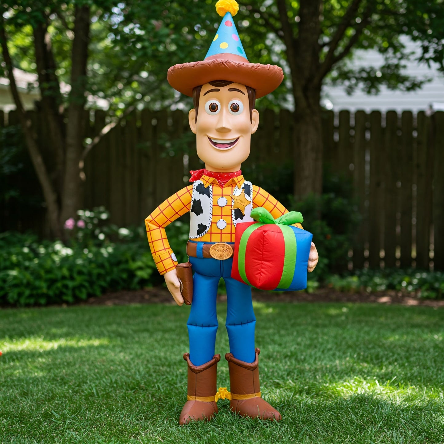 Toy Story Woody 4 Foot Yard Inflatable Blow Up Birthday Party Gift